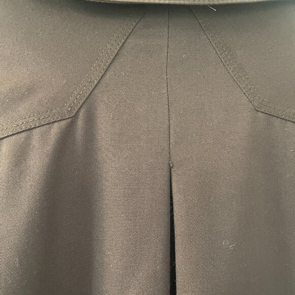 Vintage American Bazaar Women's Brown Trench Coat 12p Removable Lining - Picture 6 of 13